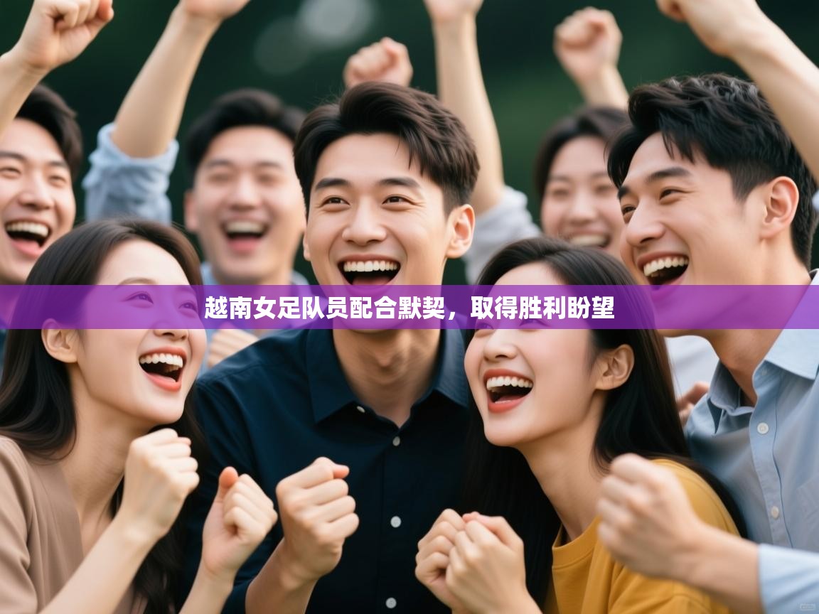 越南女足队员配合默契，取得胜利盼望